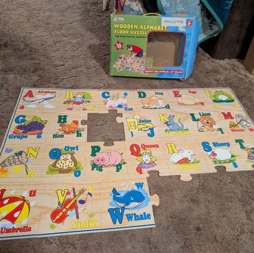 Vintage ABC Puzzle!